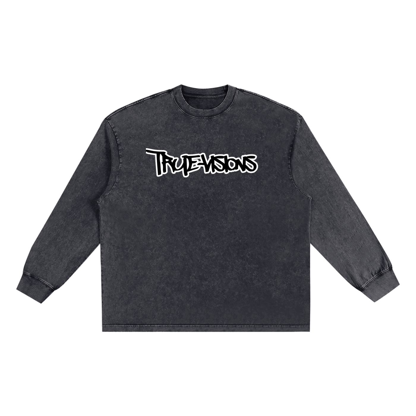 Snow Washed Frayed Edge T-Shirt