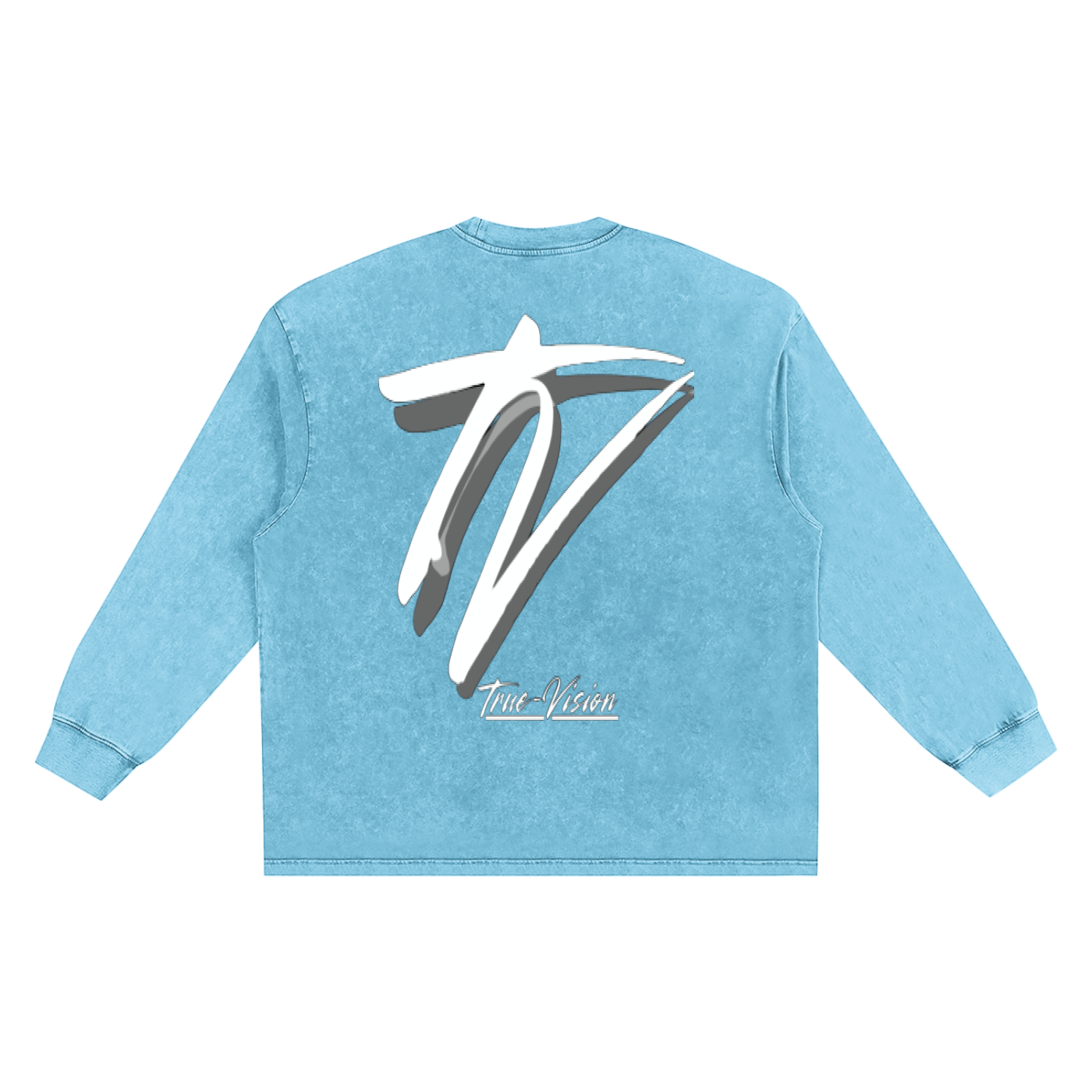 Snow Washed Frayed Edge T-Shirt