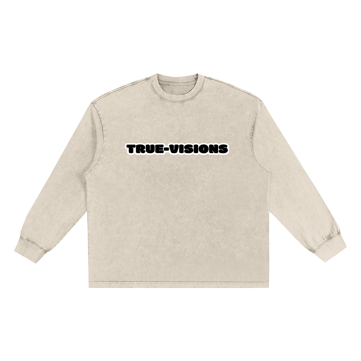 Snow Washed Frayed Edge T-Shirt