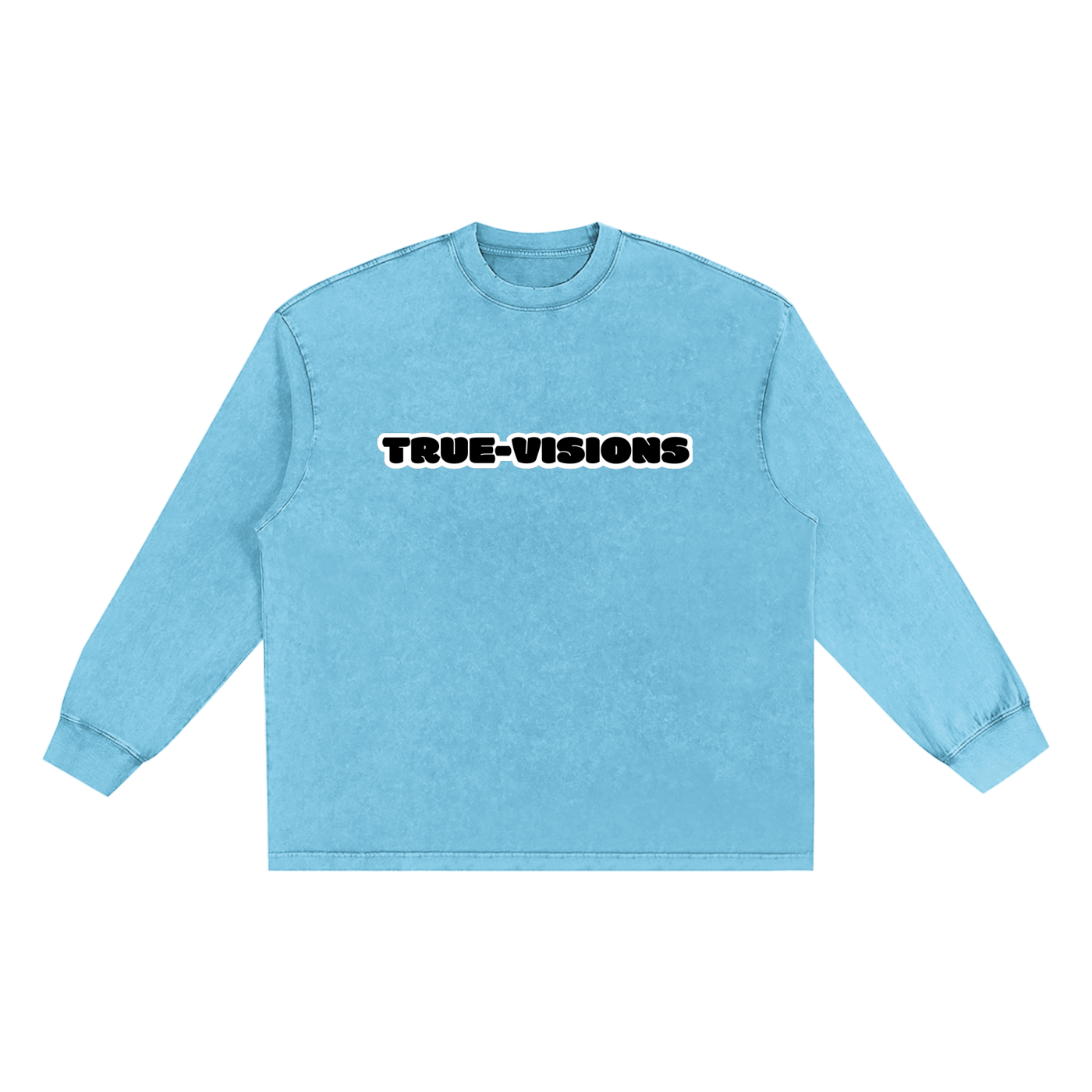 Snow Washed Frayed Edge T-Shirt