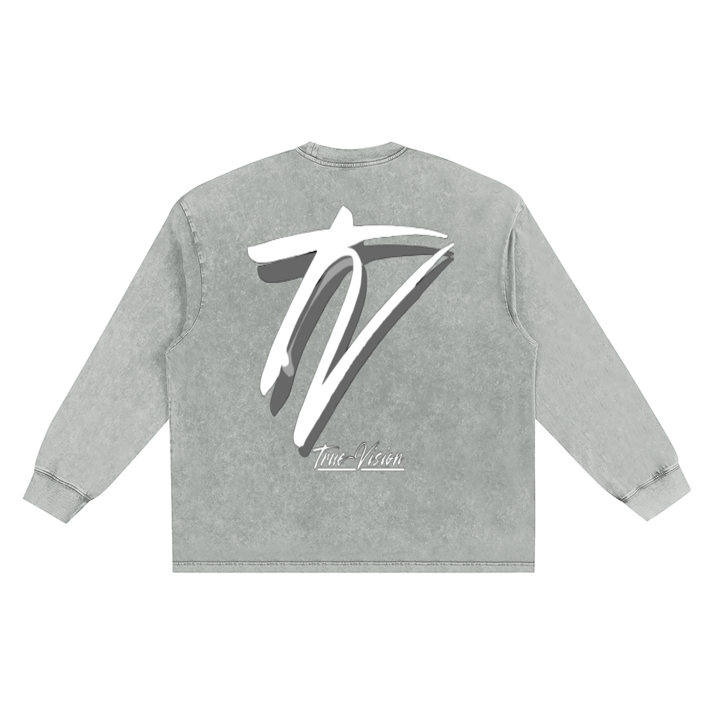 Snow Washed Frayed Edge T-Shirt