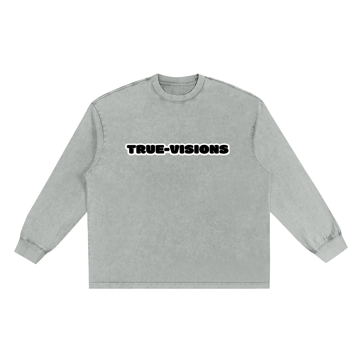 Snow Washed Frayed Edge T-Shirt