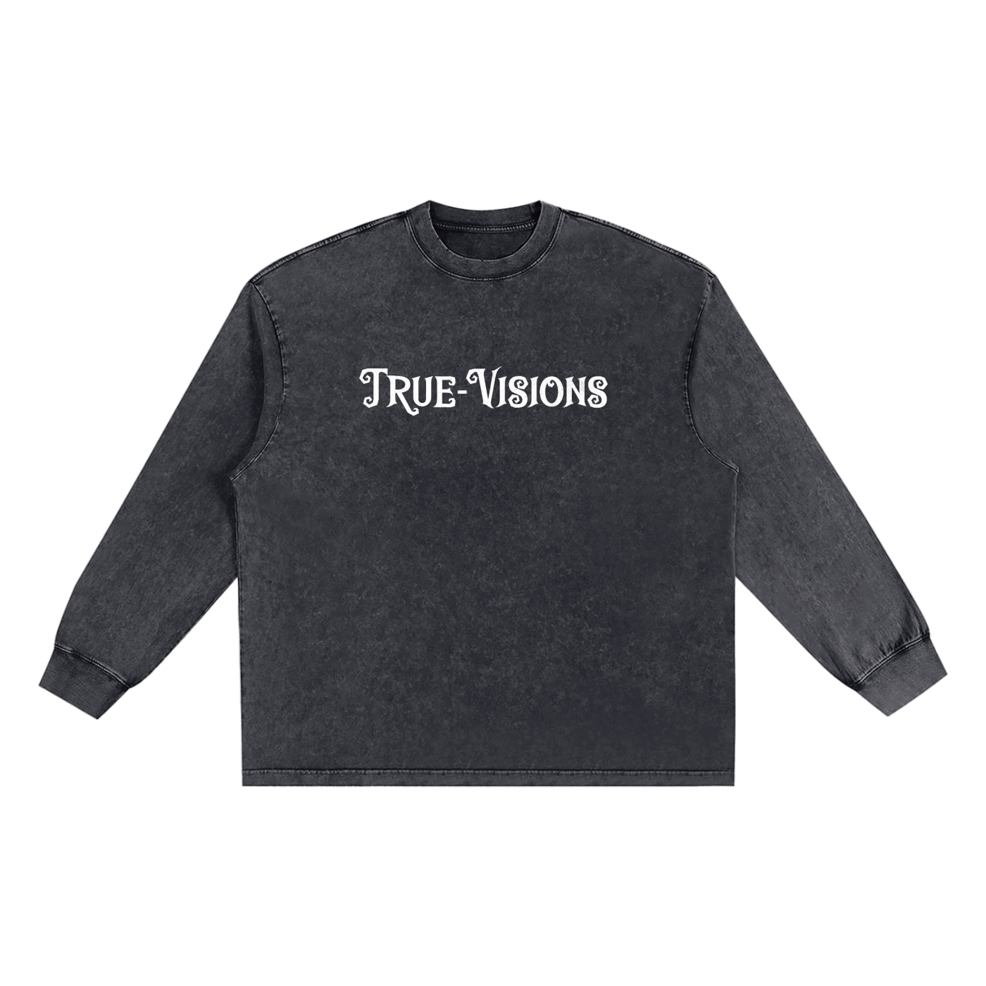 Snow Washed Frayed Edge T-Shirt