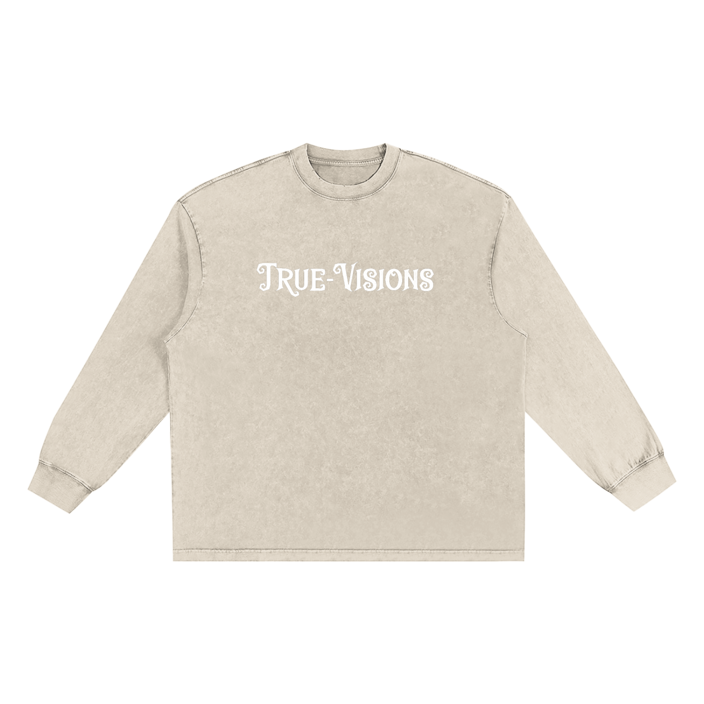Snow Washed Frayed Edge T-Shirt
