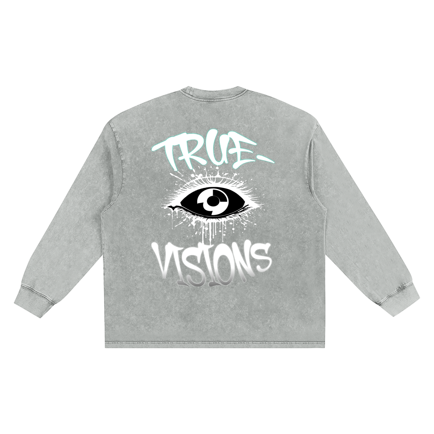 Snow Washed Frayed Edge T-Shirt