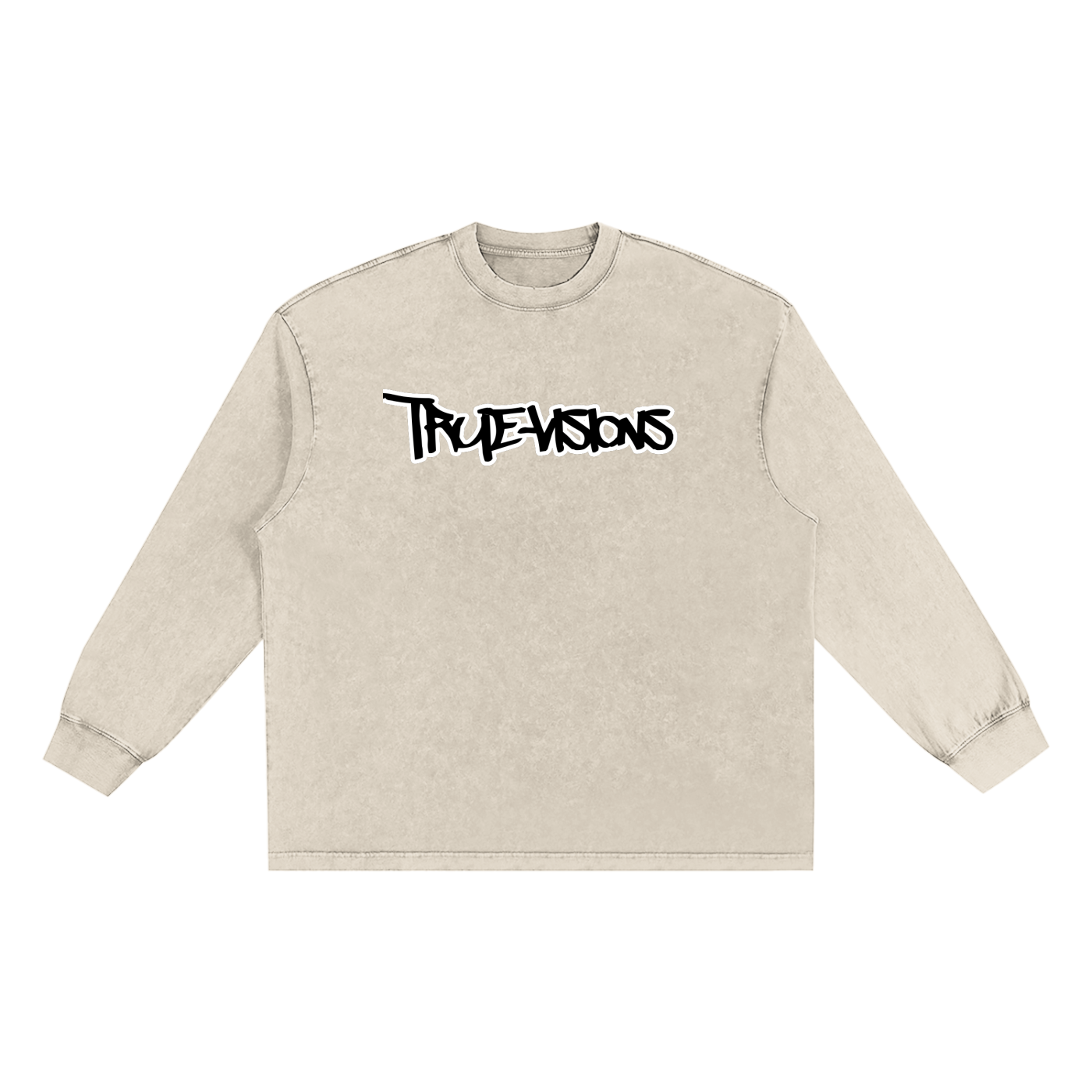 Snow Washed Frayed Edge T-Shirt