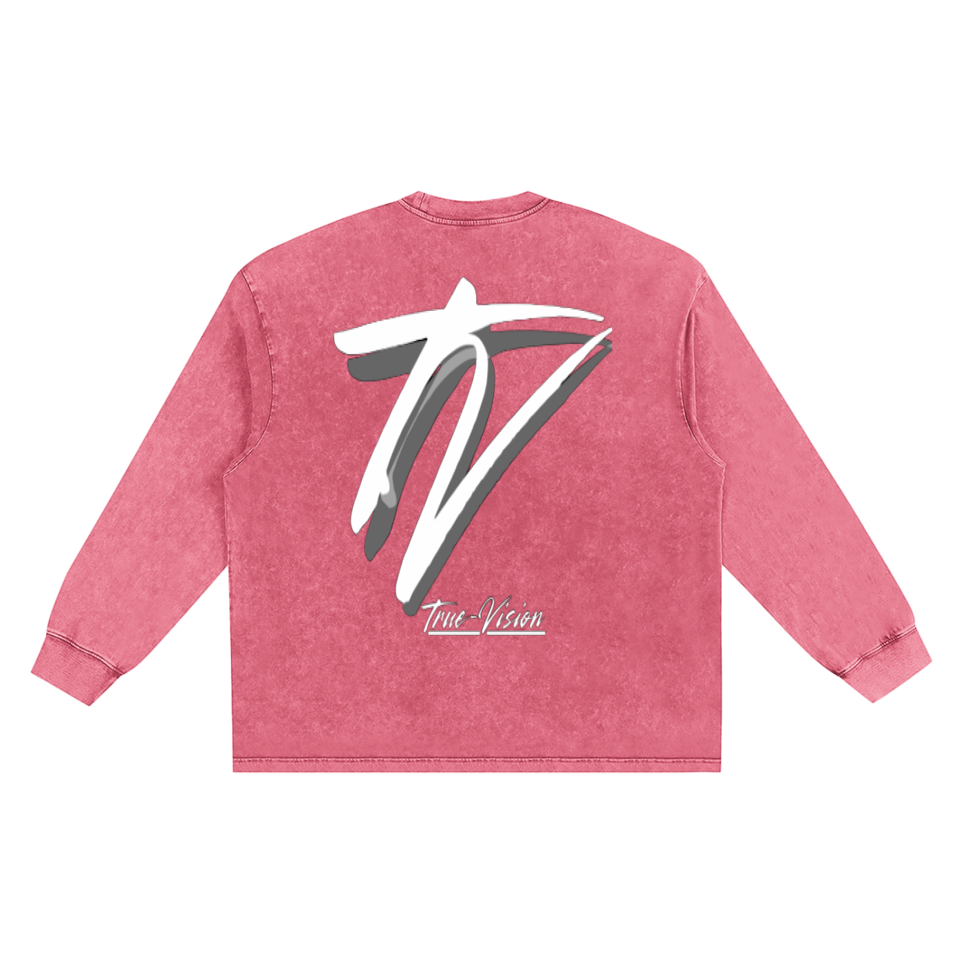 Snow Washed Frayed Edge T-Shirt