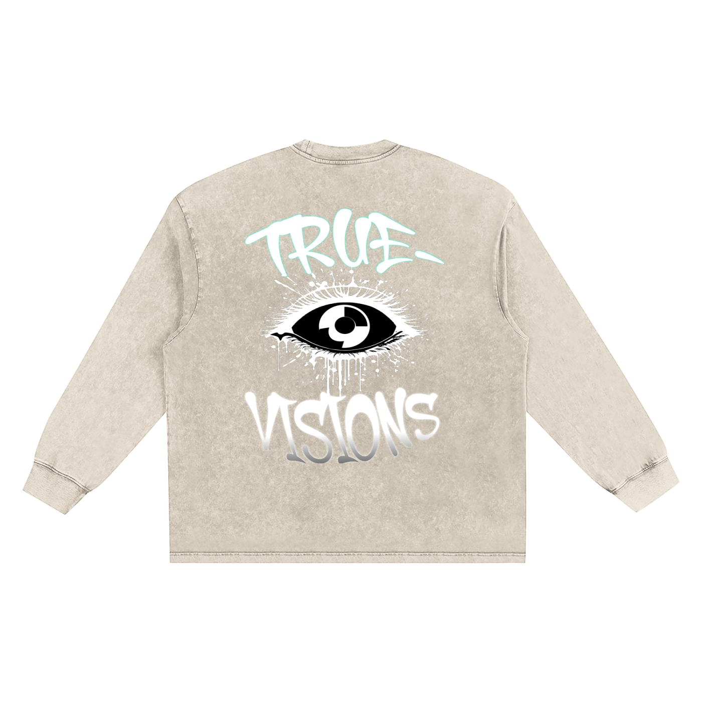 Snow Washed Frayed Edge T-Shirt