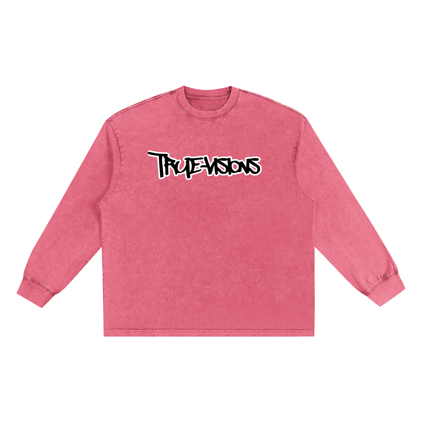 Snow Washed Frayed Edge T-Shirt