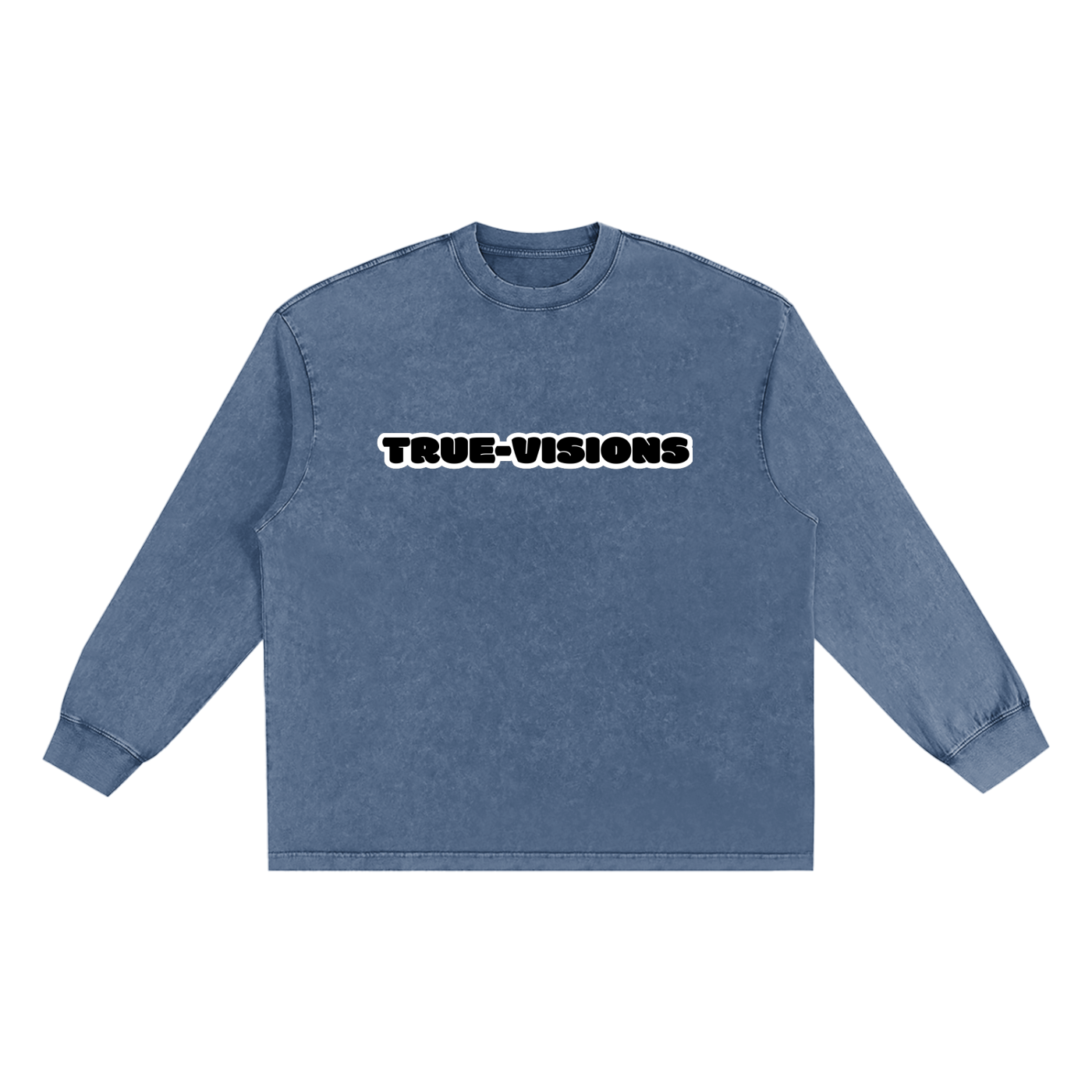 Snow Washed Frayed Edge T-Shirt